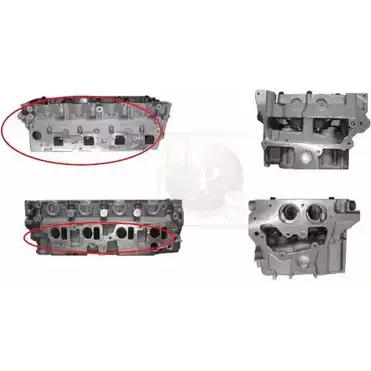 Головка блока цилиндров NPS 1420004316 5Q FPO T23PO3 N805N07B