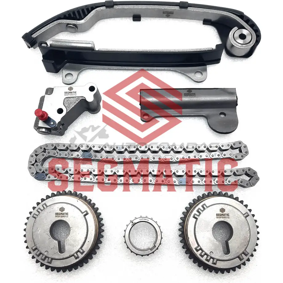 Комплект цепи грм (цепь-1 нат-1 усп-3 шест-3) nissan almera/primera 1 5/1 8 99> SEGMATIC SGPS8012 I 544F 1441281586