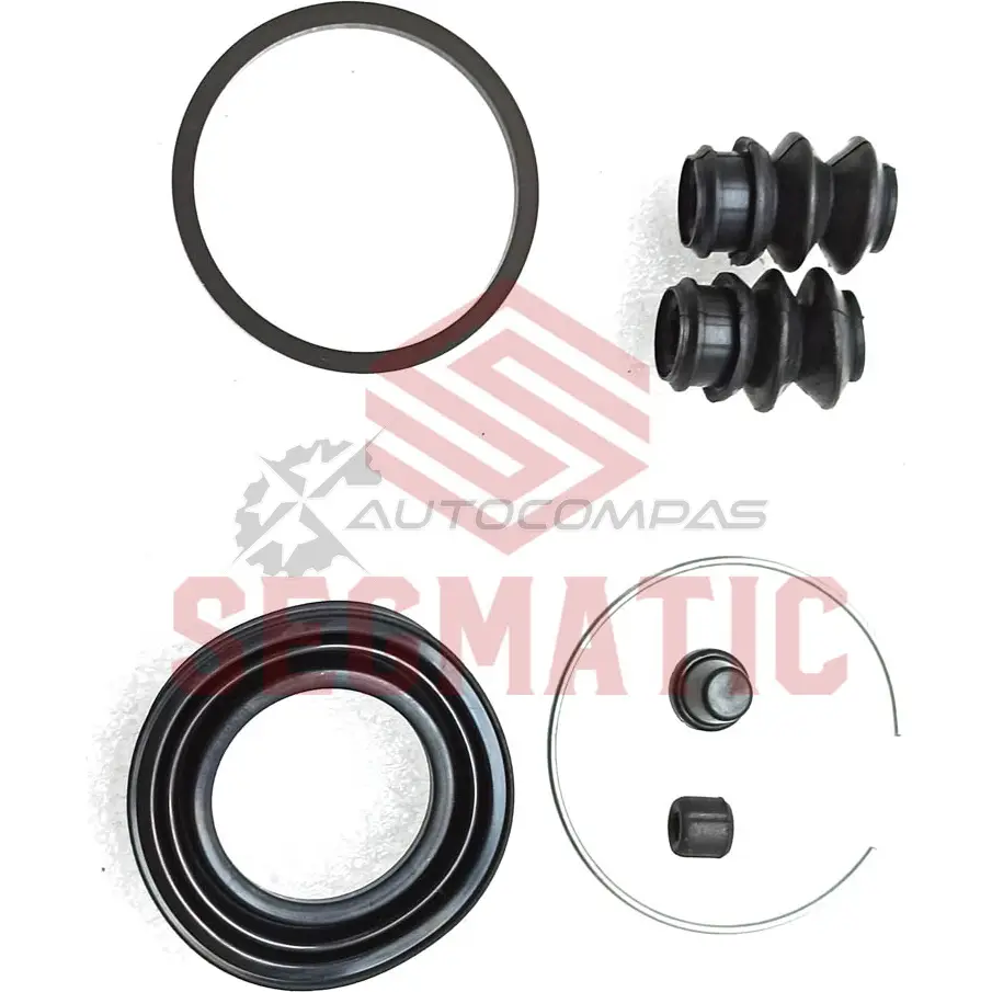 Ремкомплект суппорта задний mitsubishi montero ii series 12-90->04-00 pajero ii series 12-90->04- SEGMATIC Q 4BKG8 1441282586 SG700036