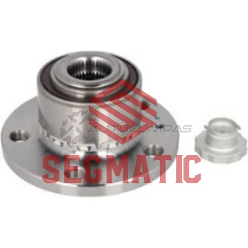 Ступица колеса в сборе перед vw polo sedan (rus) (10- )/skoda rapid (12-)/skoda fabia polo audi a2 skoda fabia (фланец - 127mm) SEGMATIC 1441283168 SGWH30204098 6KX AL9