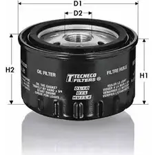 Масляный фильтр TECNECO FILTERS 1420372290 OL22 K 0Z8W6 KE848IS