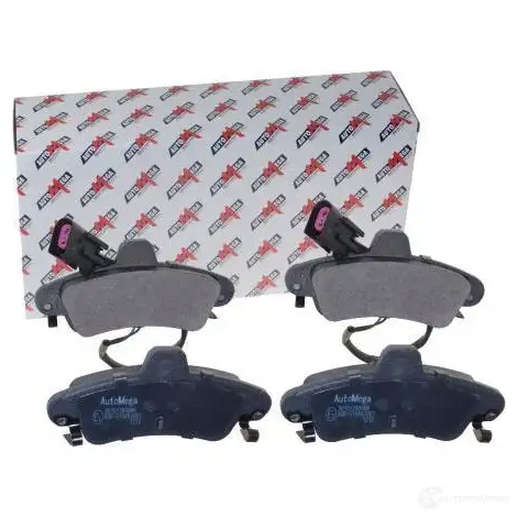 Тормозные колодки, комплект AUTOMEGA 120003410 4053184314155 1198225890 6XDRO1 A - Изображение 1