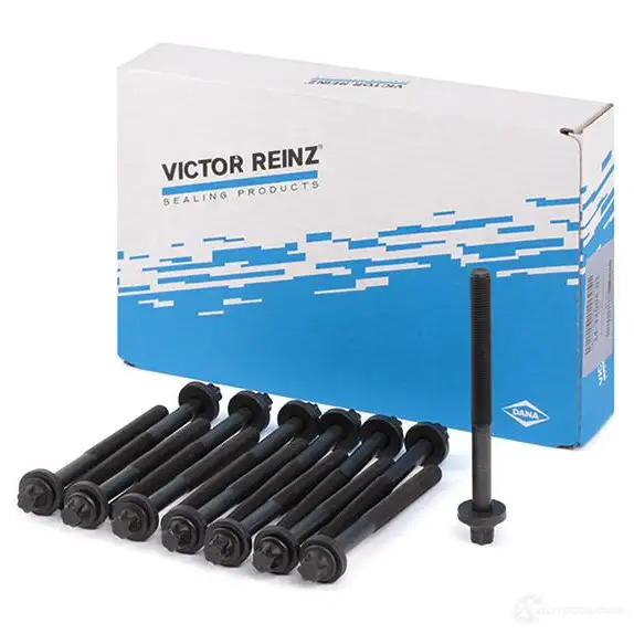 Комплект болтов ГБЦ VICTOR REINZ 95834 14-32004-01 4026634011478 YU 92E6A - Изображение 1