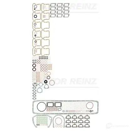 Прокладки двигателя VICTOR REINZ 91250 4026634000335 OR R3UX 01-12917-42