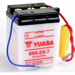 Аккумулятор 4.2 ач обратная а 6 в 71x71x96 YUASA 1420421284 6N42A7 5050694001789 ENWAX M
