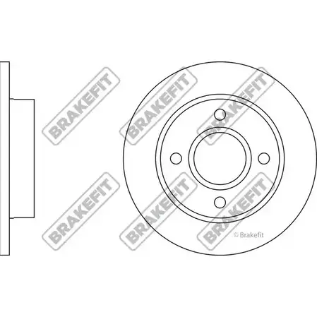 Тормозной диск APEC BRAKING DK6067 I52T9O L HNNS 1420429263