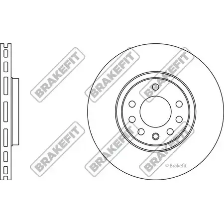 Тормозной диск APEC BRAKING 1420429265 V N5S8RA DK6069 E0DQZB