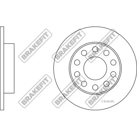 Тормозной диск APEC BRAKING NRPZM7 V SMQ8 1420429280 DK6084