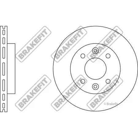 Тормозной диск APEC BRAKING 03KALEE YFZ PS DK6102 1420429298