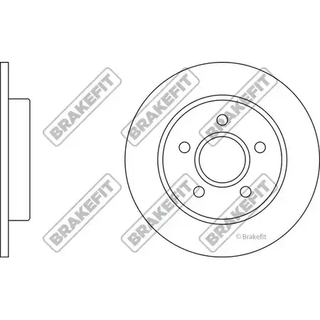 Тормозной диск APEC BRAKING DK6119 CS5H96 1420429313 2 EMED