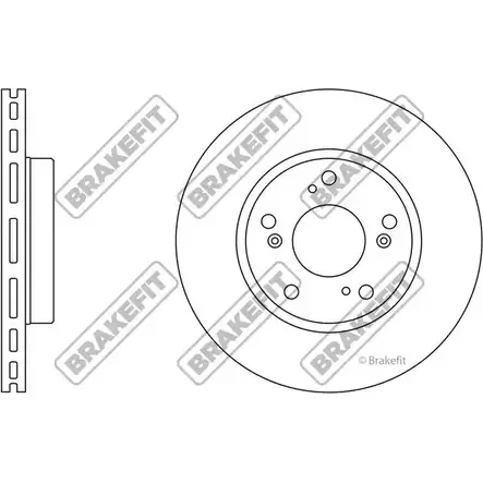 Тормозной диск APEC BRAKING DK6121 H W7A7 NMC7PPG 1420429315