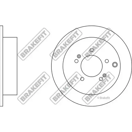 Тормозной диск APEC BRAKING X8VPUOH DK6141 8SID OYO 1420429334