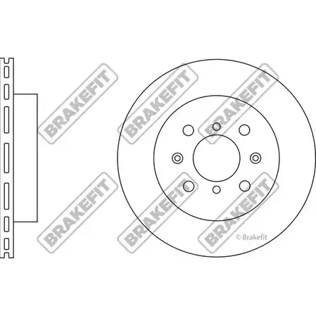 Тормозной диск APEC BRAKING 1420429359 HU N1L DK6167 SY1NF57
