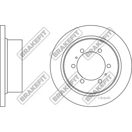 Тормозной диск APEC BRAKING 1420429418 46 NL0 DK6227 4CG3OL
