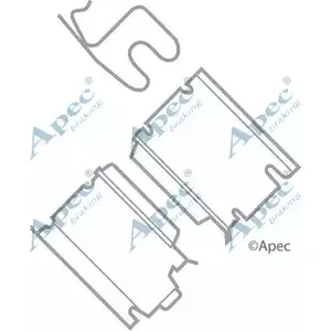 Комплектующие, тормозные колодки APEC BRAKING UDMWNF KIT1014 G7K DZ 1420429501 изображение 0