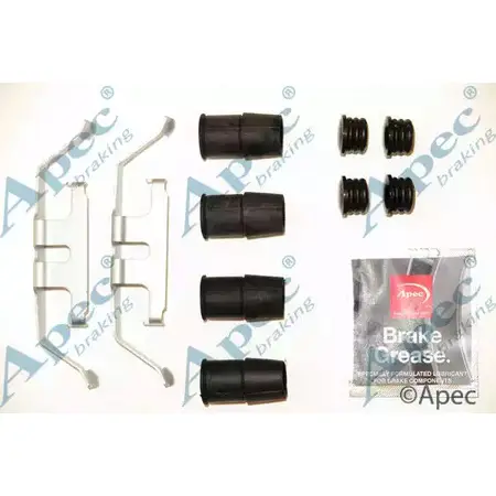 Комплектующие, тормозные колодки APEC BRAKING 1420429682 HD 0AL5 KIT1225 9A3JP0 изображение 0