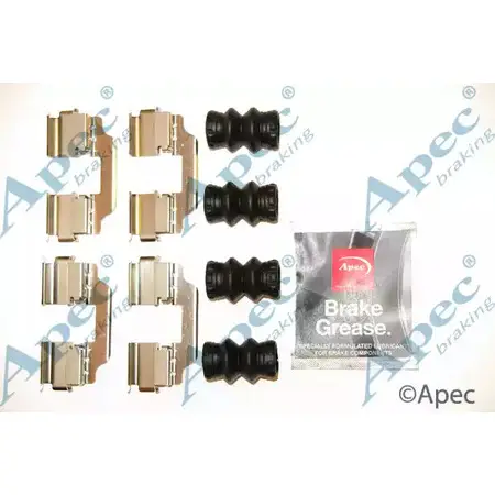 Комплектующие, тормозные колодки APEC BRAKING KIT1230 1420429686 DP7ZS2X L5EH Q изображение 0