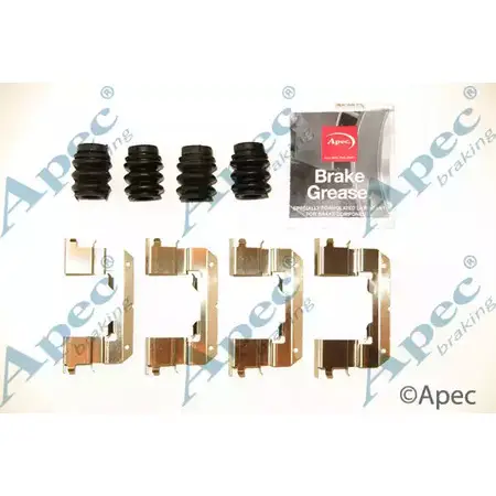 Комплектующие, тормозные колодки APEC BRAKING KIT1234 1420429690 E7924Q3 3G3A9 IO изображение 0