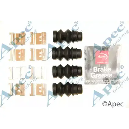 Комплектующие, тормозные колодки APEC BRAKING KIT1241 1420429697 HH49L H QKYMV изображение 0