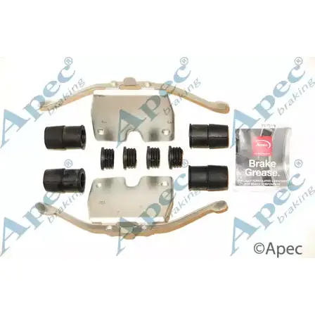 Комплектующие, тормозные колодки APEC BRAKING 1420429698 5G0 IE AVMB5 KIT1242 изображение 0