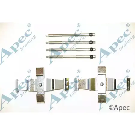 Комплектующие, тормозные колодки APEC BRAKING 1420429703 QD9OJDM KIT1247 RL MPB изображение 0