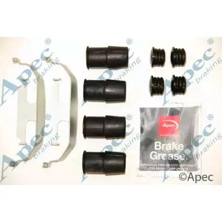 Комплектующие, тормозные колодки APEC BRAKING G9GF96 1420429705 N BHRTN KIT1249 изображение 0