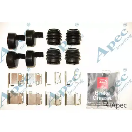 Комплектующие, тормозные колодки APEC BRAKING JRIMD KIT1250 1420429706 P OQXNZ изображение 0