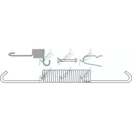 Ремкомплект колодок APEC BRAKING KIT2039 1420429782 VZ P48A S66Y1Q