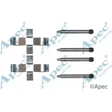 Комплектующие, тормозные колодки APEC BRAKING RX X0YSE 1420429920 L8CUR KIT309 изображение 0