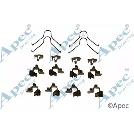 Комплектующие, тормозные колодки APEC BRAKING KIT401 CS1 7N 1420429937 RGWBV изображение 0