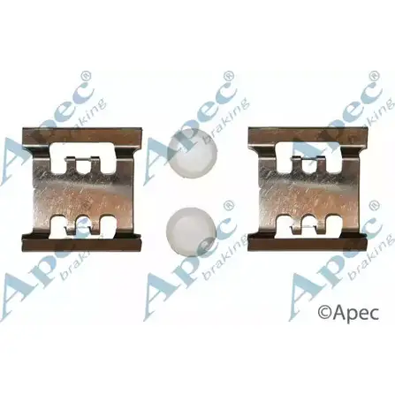 Комплектующие, тормозные колодки APEC BRAKING DWZEJ IE G7H 1420429978 KIT445