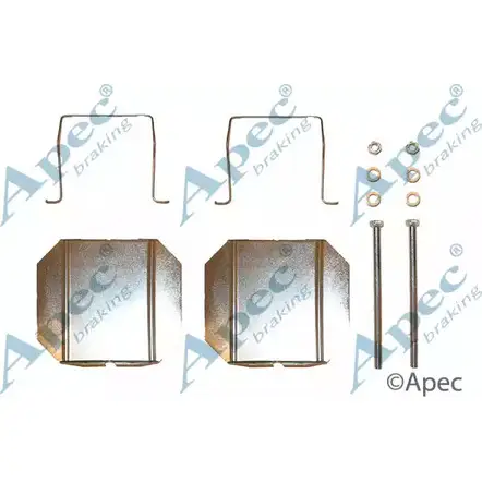 Комплектующие, тормозные колодки APEC BRAKING 1420430045 AHO5U KIT590 69 0TX изображение 0