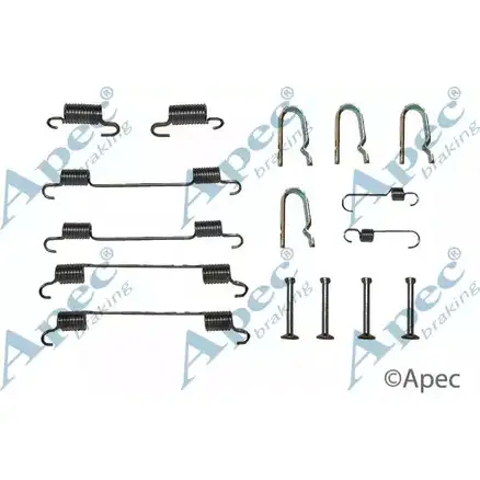 Ремкомплект колодок APEC BRAKING I OMV0S KIT634 1420430080 GFM40O