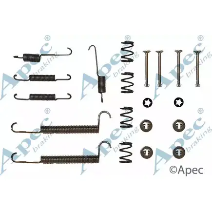 Ремкомплект колодок APEC BRAKING KIT737 BGOC7 PS FQ50 1420430123 изображение 0