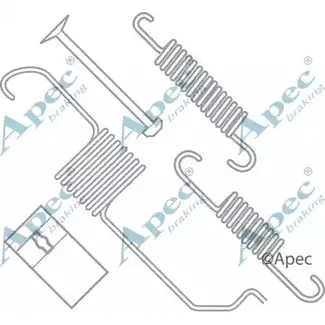 Ремкомплект колодок APEC BRAKING JY2R L 1420430223 KIT963 H6SO3