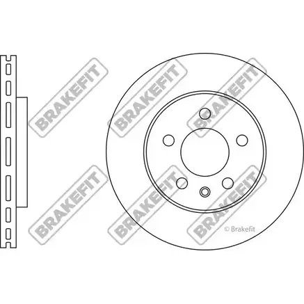 Тормозной диск APEC BRAKING NK 4AC SDK6306 MGGFA15 1420430883 изображение 0