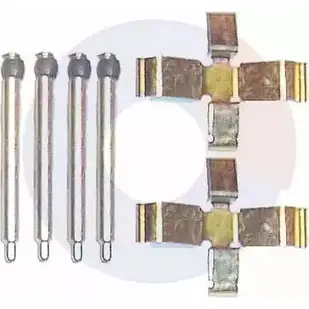 Ремкомплект тормозных колодок CARRAB BRAKE PARTS 1420434128 8SS POWG 4W031 2149