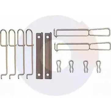 Ремкомплект тормозных колодок CARRAB BRAKE PARTS ID3 60G 1420434160 V92DTH 2232
