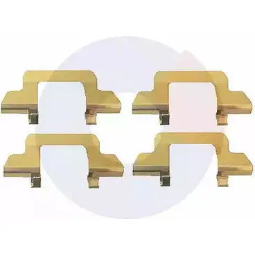 Ремкомплект тормозных колодок CARRAB BRAKE PARTS F5 Z6N 2315 LNJDB3P 1420434230