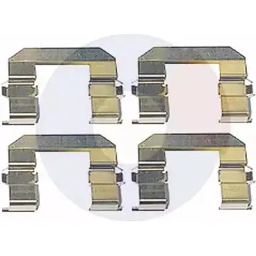 Ремкомплект тормозных колодок CARRAB BRAKE PARTS 34E656O 1420434268 V4 5ND 2364