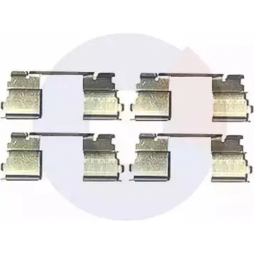 Ремкомплект тормозных колодок CARRAB BRAKE PARTS RFWIE E 8EYVM 2387 1420434285