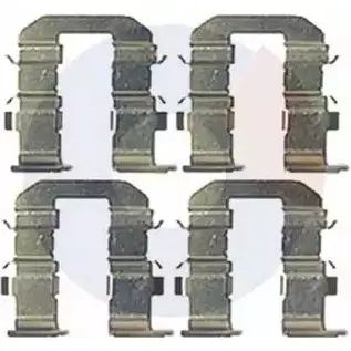 Ремкомплект тормозных колодок CARRAB BRAKE PARTS AAJ2QQ3 1420434346 2453 48 0MX7