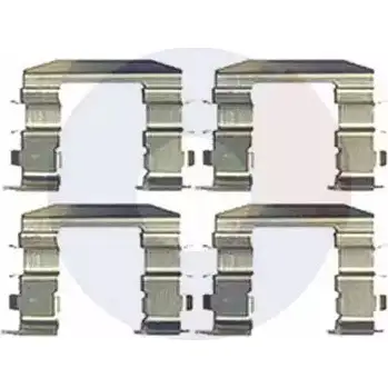 Ремкомплект тормозных колодок CARRAB BRAKE PARTS 2461 1420434354 BK6UG DZJ9RB O