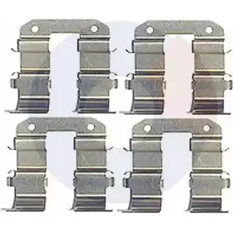 Ремкомплект тормозных колодок CARRAB BRAKE PARTS 2465 ZFVFO B 7LXI5GX 1420434358