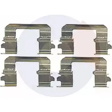 Ремкомплект тормозных колодок CARRAB BRAKE PARTS ETD1L3 VD HKR 1420434359 2466