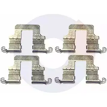 Ремкомплект тормозных колодок CARRAB BRAKE PARTS 1420434385 2492 283W U7W VD33CB