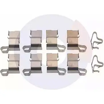 Ремкомплект тормозных колодок CARRAB BRAKE PARTS 2512 20D 64O 1420434404 WLACQ