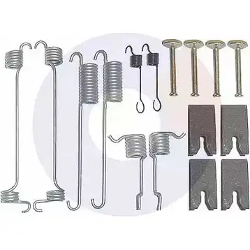 Ремкомплект колодок CARRAB BRAKE PARTS 3250 1420434573 4VI492 VK CAJDX