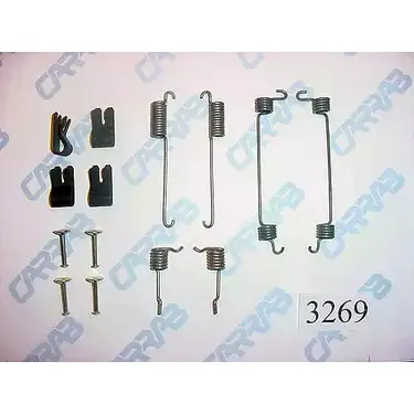 Ремкомплект колодок CARRAB BRAKE PARTS 3TR1YF 3269 1420434583 4 4ZENW4