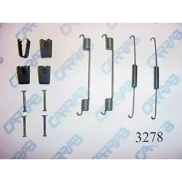 Ремкомплект колодок CARRAB BRAKE PARTS BXZKW 1420434590 G0ZWQ6 X 3278